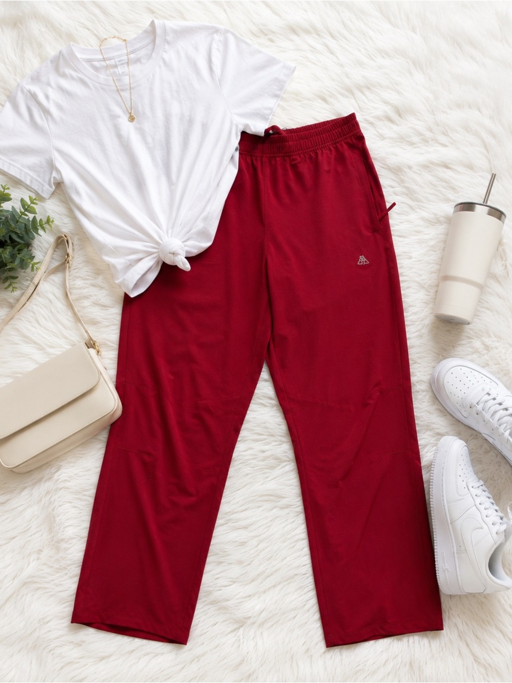 Amazon Men's Red Pants